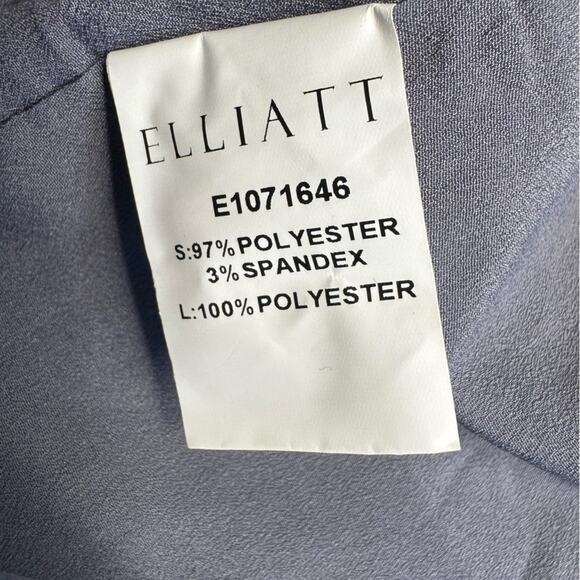 Revolve Elliatt Gray Halter Asymmetrical Dress - Picture 9 of 9